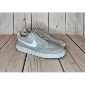 Nike Men's Size 10 Court Vision Low NN 'Grey Fog White' (DH2987-003) Shoes